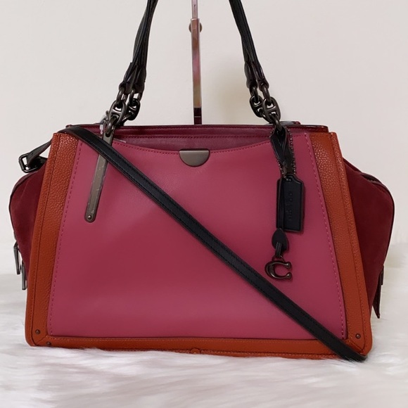 New💃Coach Dreamer 36 In Colorblock Purse - Picture 2 of 14